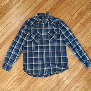 American Eagle Casual Plaid Shirt